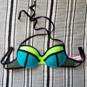 NWT Push Up Bathing Suit Top